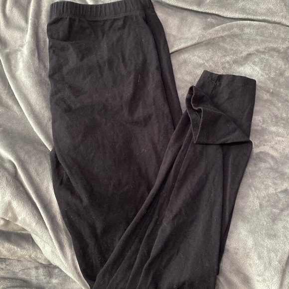 There Abouts Girls Black Leggings - Picture 1 of 2
